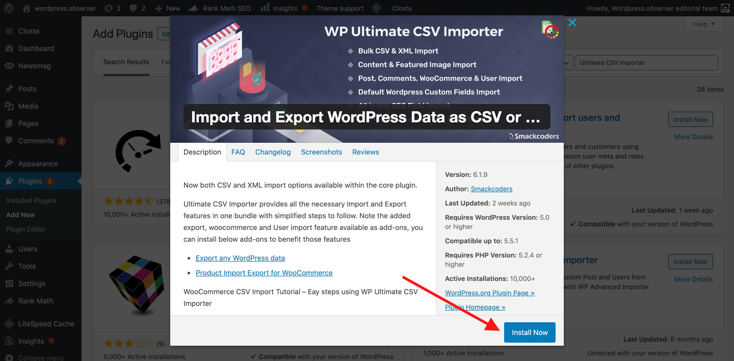 WordPress Importer What It Is and How to Use It?